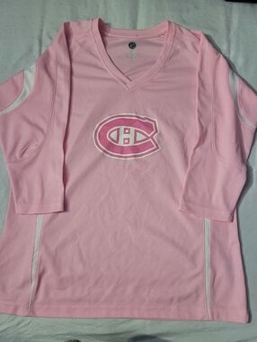 NHL Pink Montreal Canadiens Women's Jersey